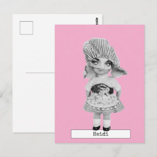 Cool Mode Doll Briefkaart