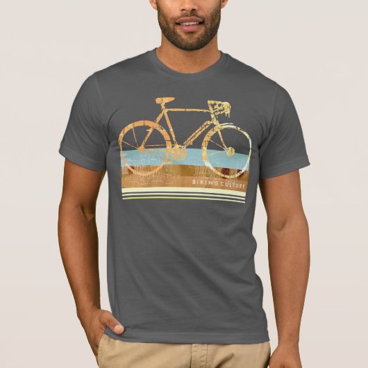 cool & mode Fietsstijl T-shirt (Voorkant)