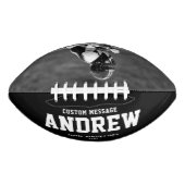 Cool Modern Afstuderen Birthday Gift Foto American Football (Voorkant)
