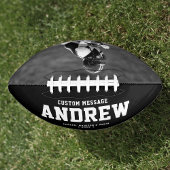 Cool Modern Afstuderen Birthday Gift Foto American Football