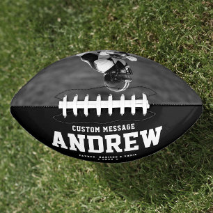 Cool Modern Afstuderen Birthday Gift Foto American Football