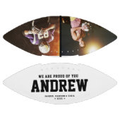 Cool Modern Afstuderen Gift 2 Photo Trendy Unieke American Football (Panelen)