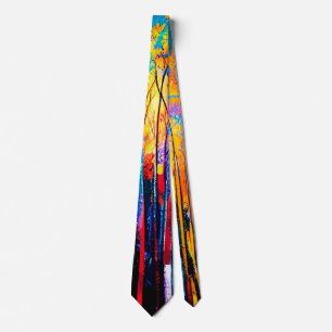 Cool Modern art abstract mannen stropdas
