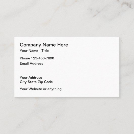 Cool Modern Automotive Business Card Template Visitekaartje (Achterkant)