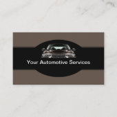 Cool Modern Automotive Services Visitekaartje (Voorkant)