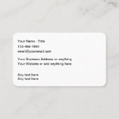 Cool Modern Automotive Services Visitekaartjes (Achterkant)