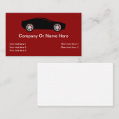 Cool Modern Automotive Thema Visitekaartje (Voorkant / Achterkant)