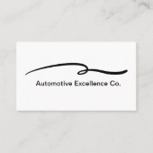 Cool Modern Automotive Theme Visitekaartjes (Voorkant)