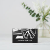 Cool Modern Automotive Visitekaartje Band Closeup (Staand voorkant)