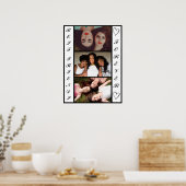 Cool Modern Best Friends Forever 3 Foto's Poster (Keuken)