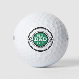 Cool Modern Best Pap Ever Fathers Day Golf Balls Golfballen