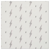 Cool modern bolt power sign white neutral stof (Swatch)