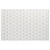 Cool modern bolt power sign white neutral stof (Fat Quarter)