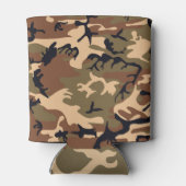 Cool Modern Camouflage-ontwerp Blikjeskoeler (Achterkant)