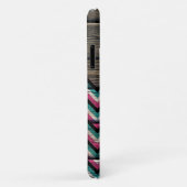 Cool Modern Chevron Pattern op hout Case-Mate iPhone Case (Achterkant/rechts)