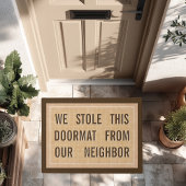 Cool Modern Chic Sassy Hilarily Funny Deurmat