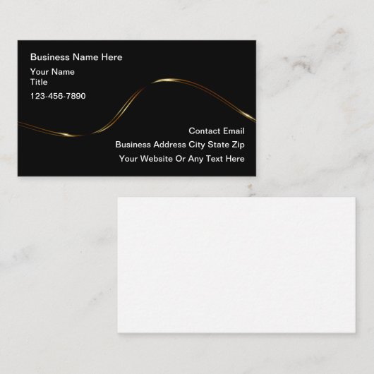 Cool Modern Construction Visitekaartjes Design (Voorkant / Achterkant)