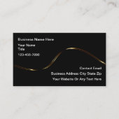 Cool Modern Construction Visitekaartjes Design (Voorkant)