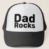 Cool Modern Dad Rocks Trucker Pet (Voorkant)