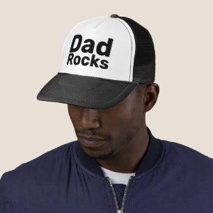 Cool Modern Dad Rocks Trucker Pet