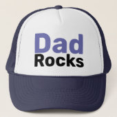 Cool Modern Dad Typography Trucker Hat Pet (Voorkant)