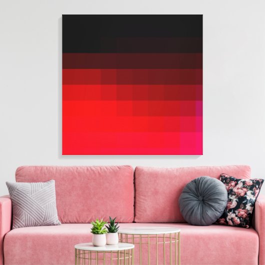 Cool Modern Design Canvas Afdruk (Insitu (Woonkamer))