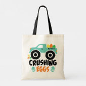 Cool Modern Easter Truck Name Crushing Cool Tote Bag (Achterkant)