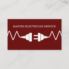Cool Modern Electricia Visitekaartje