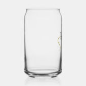 Cool Modern Elegant Good Stuff Gold Black Name Blikvorm Glas (Rechts)
