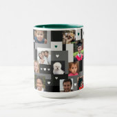 Cool Modern Family Gift 18 Foto's Love You Stepdad Mok (Midden)