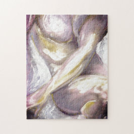 Cool Modern Fine Art Abstract Nude-Male Schilderen Legpuzzel