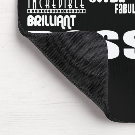 Cool Modern Fun Bosses : Grootste baas Muismat (Hoek)