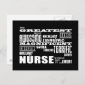 Cool Modern Fun Neurses: De grootste zuster in de Briefkaart (Voorkant / Achterkant)