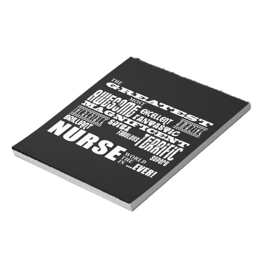 Cool Modern Fun Neurses: De grootste zuster in de  Notitieblok (Linkerzijde)