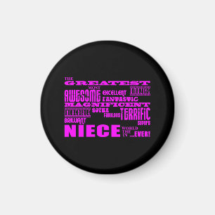 Cool Modern Fun Niemees : Greatest Niece Magneet