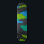 Cool Modern Geometrisch Abstract Patroon Persoonlijk Skateboard<br><div class="desc">Dit moderne ontwerp heeft een geometrisch patroon in grijs, blauwgroen, groen en blauw #grijs #groen #blauw #blauwgroen #mannelijk #forguys #girly #geometrisch #geometrisch #abstract #customgifts #custom #kerstcadeaus #kerstmis #verjaardag #feestdagen #kerstcadeaus #kerstcadeaus #kerstcadeaus #mannelijk #vrouwelijk #vrouwelijk #meisjesachtig #stijlvol #chic #trendy #sport #outdoor #schaats #skater #skateboard #skateboards #skateboarden #leuk #cool #custom #kerstmis #verjaardag...</div>