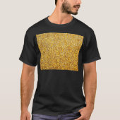 COOL MODERN GOLD MET GLITTER T-SHIRT (Voorkant)