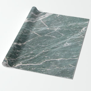 Cool Modern Green Marble Stone Texture Cadeaupapier