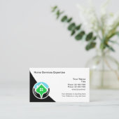 Cool Modern Home Services Visitekaartjes (Staand voorkant)