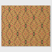 Cool Modern Kente Design Cadeaupapier (Vlak)