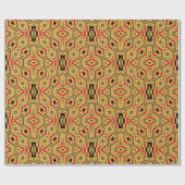 Cool Modern Kente Design Cadeaupapier (Vlak)