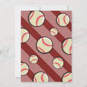 Cool Modern Little Slugger Baseball 2e verjaardag Kaart (Achterkant)