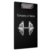Cool Modern Personal Trainer Klembord (Rechts)
