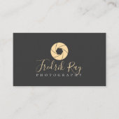 Cool Modern Photographer Visitekaartje (Voorkant)