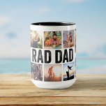 Cool Modern RAD DAD Custom Kinder Photo Fathers Da Mok<br><div class="desc">Maak kennis met het perfecte geschenk voor elke coole, moderne en rauwe vader die er is - de Vaderdag Cool Modern RAD DAD Custom Kind Photo mok! Deze mok is een eerbetoon aan alle fantastische vaders die trots zijn op het feit dat ze vaders zijn en van hun kinderen houden...</div>