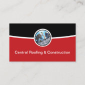 Cool Modern Roofing & Construction Visitekaartje (Voorkant)