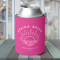 Cool Modern Spring Break Aangepaste locatie