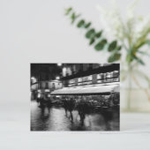 Cool, modern, stedelijk wazige Parijs Briefkaart (Staand voorkant)