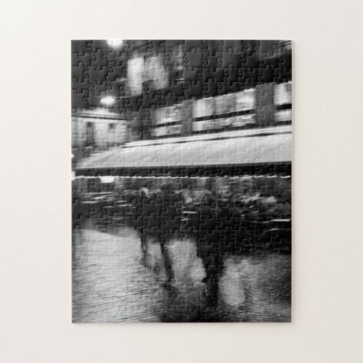 Cool, modern, stedelijk wazige Parijs Legpuzzel (Verticaal)