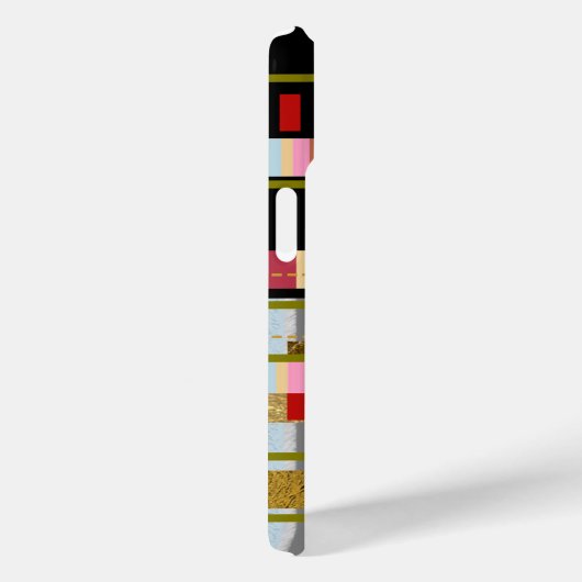 Cool Modern Stripes Custom Case-Mate iPhone Case (Achterkant / Rechts)